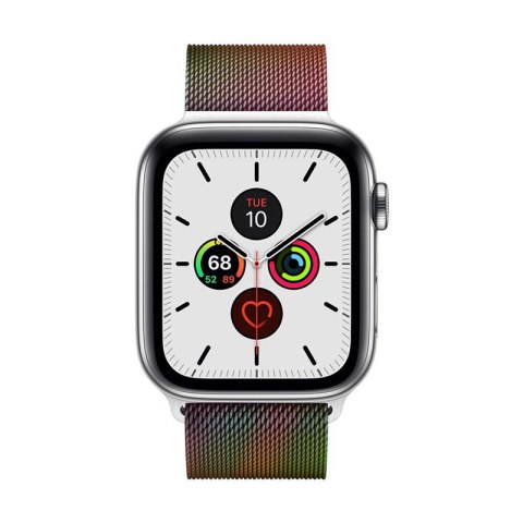 Crong Milano Steel - Pasek ze stali nierdzewnej do Apple Watch 38/40/41/42 mm (opalizujący) Crong Crong Milano Steel - Pasek ze stali nierdzewnej do Apple Watch 38/40/41/42 mm (opalizujący) Crong