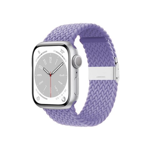 Crong Wave Band - Pleciony pasek do Apple Watch 38/40/41/42 mm (fioletowy) Crong Crong Wave Band - Pleciony pasek do Apple Watch 38/40/41/42 mm (fioletowy) Crong