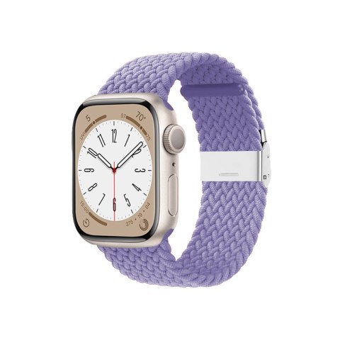 Crong Wave Band - Pleciony pasek do Apple Watch 38/40/41/42 mm (fioletowy) Crong Crong Wave Band - Pleciony pasek do Apple Watch 38/40/41/42 mm (fioletowy) Crong