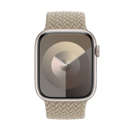 Crong Wave Band - Pleciony pasek do Apple Watch 38/40/41/42 mm (kamienny beż) Crong