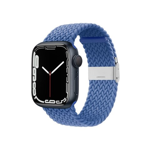 Crong Wave Band - Pleciony pasek do Apple Watch 38/40/41/42 mm (niebieski) Crong Crong Wave Band - Pleciony pasek do Apple Watch 38/40/41/42 mm (niebieski) Crong