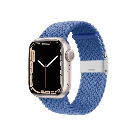 Crong Wave Band - Pleciony pasek do Apple Watch 38/40/41/42 mm (niebieski) Crong Crong Wave Band - Pleciony pasek do Apple Watch 38/40/41/42 mm (niebieski) Crong