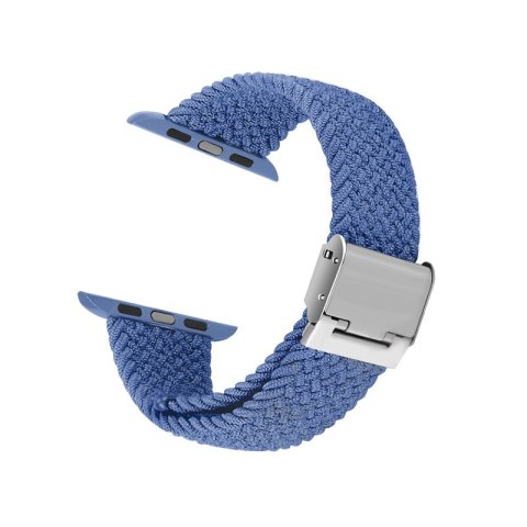 Crong Wave Band - Pleciony pasek do Apple Watch 38/40/41/42 mm (niebieski) Crong Crong Wave Band - Pleciony pasek do Apple Watch 38/40/41/42 mm (niebieski) Crong