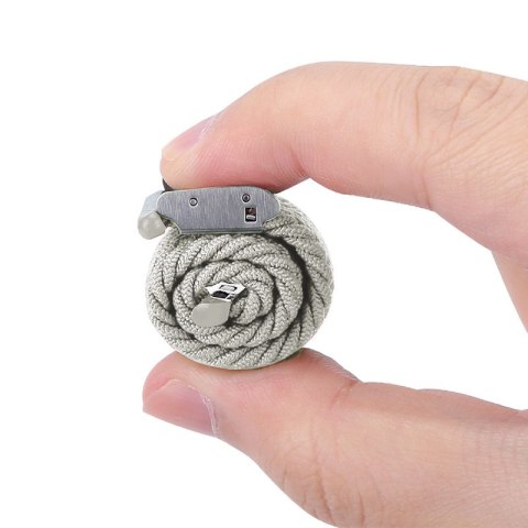 Crong Wave Band - Pleciony pasek do Apple Watch 44/45/46/49 mm (jasny szary) Crong Crong Wave Band - Pleciony pasek do Apple Watch 44/45/46/49 mm (jasny szary) Crong