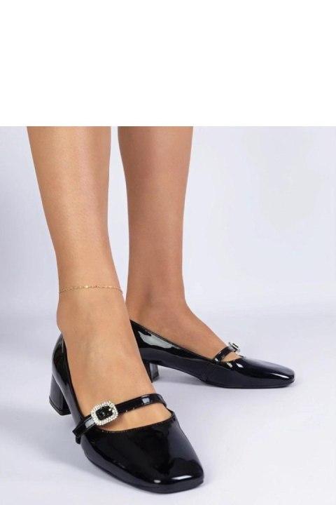 Czółenka Model Elifat 5506 Black - PRIMO Czółenka Model Elifat 5506 Black - PRIMO