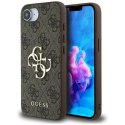 Guess 4G Big Logo - Etui do iPhone 16e (brązowy) Guess