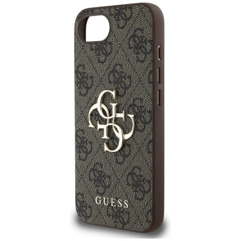 Guess 4G Big Logo - Etui do iPhone 16e (brązowy) Guess Guess 4G Big Logo - Etui do iPhone 16e (brązowy) Guess