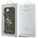 Guess 4G Big Logo - Etui do iPhone 16e (brązowy) Guess