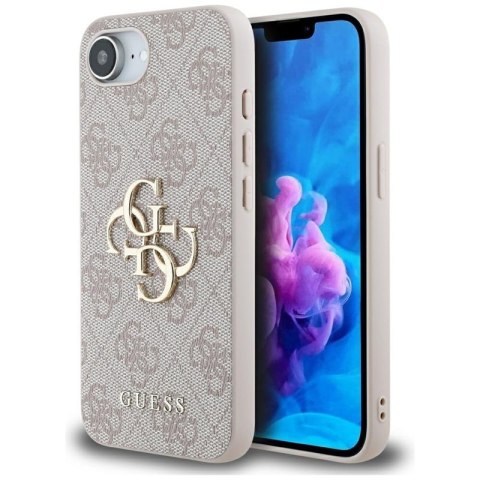 Guess 4G Big Logo - Etui do iPhone 16e (różowy) Guess Guess 4G Big Logo - Etui do iPhone 16e (różowy) Guess