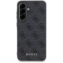 Guess 4G Metal Gold Logo - Etui do Samsung Galaxy A56 5G (czarny) Guess