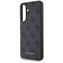 Guess 4G Metal Gold Logo - Etui do Samsung Galaxy A56 5G (czarny) Guess