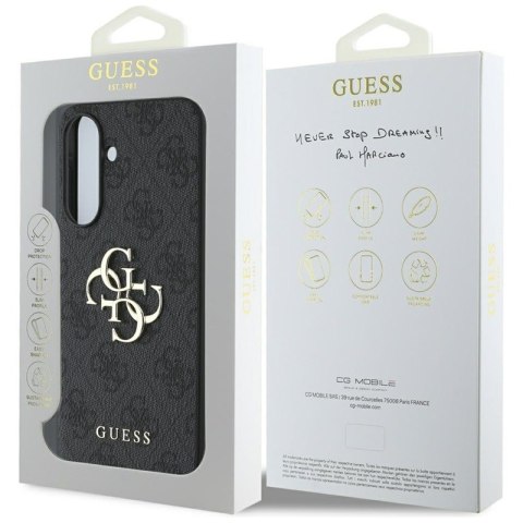 Guess Big 4G Logo Classic Logo - Etui do Samsung Galaxy A56 5G (czarny) Guess Guess Big 4G Logo Classic Logo - Etui do Samsung Galaxy A56 5G (czarny) Guess