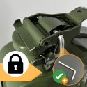 Kanister na Paliwo 5L Stalowy Certyfikat ONZ Zamek Bagnetowy Bezpieczny Bituxx