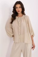 Koszula Damska Model NM-KS-S6142.71P Beige - NM