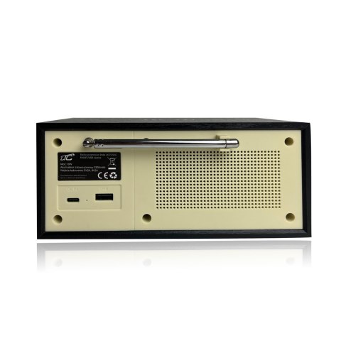 LTC przenośne radio BRDA, Bluetooth, FM, USB, 2200mAh, 10W ładowanie indukcyjne, czarno-złote Lamex Andrzej Leszek Sp.K. LTC przenośne radio BRDA, Bluetooth, FM, USB, 2200mAh, 10W ładowanie indukcyjne, czarno-złote Lamex Andrzej Leszek Sp.K.