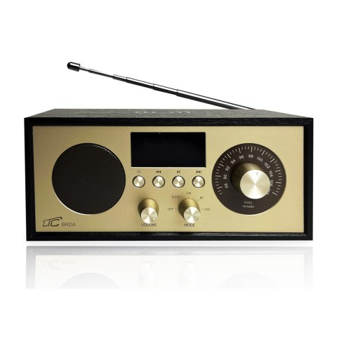 LTC przenośne radio BRDA, Bluetooth, FM, USB, 2200mAh, 10W ładowanie indukcyjne, czarno-złote Lamex Andrzej Leszek Sp.K. LTC przenośne radio BRDA, Bluetooth, FM, USB, 2200mAh, 10W ładowanie indukcyjne, czarno-złote Lamex Andrzej Leszek Sp.K.