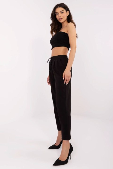 Spodnie Dresowe Model DHJ-SP-20523.66P Black - Italy Moda Spodnie Dresowe Model DHJ-SP-20523.66P Black - Italy Moda