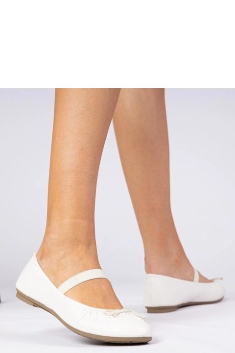 Baleriny Model Lerona HY88-51 White - PRIMO Baleriny Model Lerona HY88-51 White - PRIMO