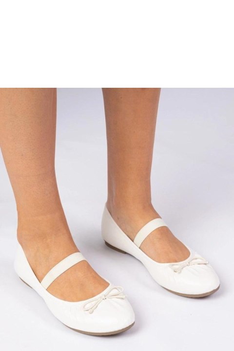 Baleriny Model Lerona HY88-51 White - PRIMO Baleriny Model Lerona HY88-51 White - PRIMO