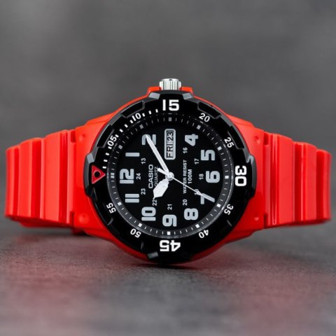 Casio ZEGAREK MĘSKI CASIO MRW-200HC-4BVDF 10 Bar (zd174b) + BOX Casio ZEGAREK MĘSKI CASIO MRW-200HC-4BVDF 10 Bar (zd174b) + BOX