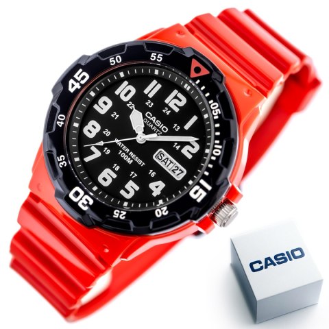 Casio ZEGAREK MĘSKI CASIO MRW-200HC-4BVDF 10 Bar (zd174b) + BOX Casio ZEGAREK MĘSKI CASIO MRW-200HC-4BVDF 10 Bar (zd174b) + BOX