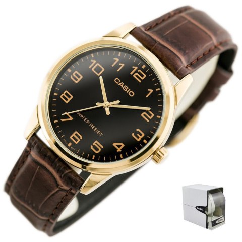 Casio ZEGAREK MĘSKI CASIO MTP-V001GL-1B (zd080b) + BOX Casio ZEGAREK MĘSKI CASIO MTP-V001GL-1B (zd080b) + BOX