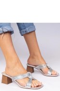 Sandał Klapki Model Lilea H8-385 Silver - PRIMO
