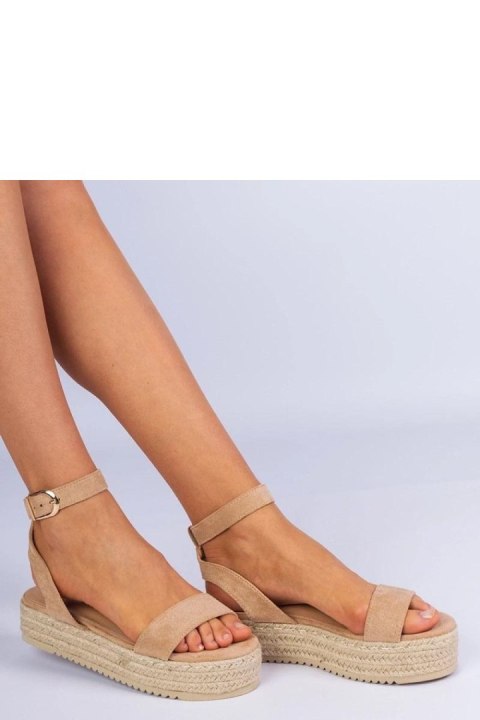 Sandały Model Kalesio X5-365 Beige - PRIMO Sandały Model Kalesio X5-365 Beige - PRIMO