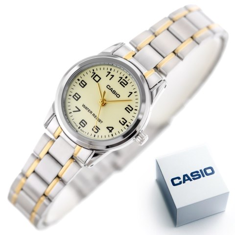 Casio ZEGAREK DAMSKI CASIO LTP-V001SG-9B + BOX Casio ZEGAREK DAMSKI CASIO LTP-V001SG-9B + BOX