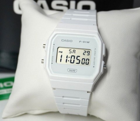 Casio ZEGAREK UNISEX CASIO F-91WB-7A + BOX Casio ZEGAREK UNISEX CASIO F-91WB-7A + BOX
