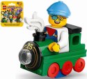 71045 - LEGO Minifigures - MAŁY MIŁOŚNIK POCIĄGÓW col25-10 / Seria 25 LEGO