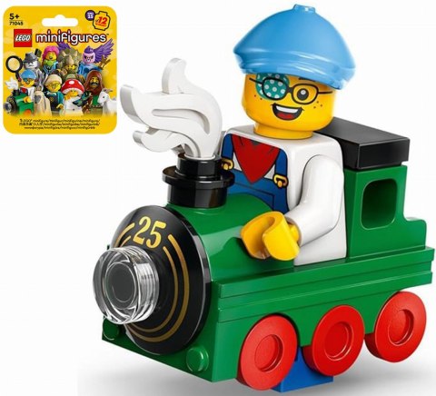 71045 - LEGO Minifigures - MAŁY MIŁOŚNIK POCIĄGÓW col25-10 / Seria 25 LEGO 71045 - LEGO Minifigures - MAŁY MIŁOŚNIK POCIĄGÓW col25-10 / Seria 25 LEGO