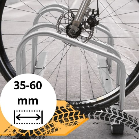 Stojak na 12 rowerów ocynkowany ścienny podłogowy odporny na korozję ip44 E-hurtownia Stojak na 12 rowerów ocynkowany ścienny podłogowy odporny na korozję ip44 E-hurtownia
