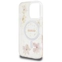 Guess Nakładka HC MagSafe Resin Flowers and Glitter do iPhone 16 Pro Max Różowa CG Mobile SAS