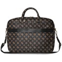 Guess torba Computer Bag Peony Front Pocket & Zipper Triangle Logo do laptopa 16" czarna CG Mobile SAS