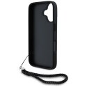 Karl Lagerfeld Nakładka HC Quilted PU Initial Logo & Chain Strap do iPhone 16 Czarna CG Mobile SAS