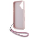 Karl Lagerfeld Nakładka HC Quilted PU Initial Logo & Chain Strap do iPhone 16 Różowa CG Mobile SAS
