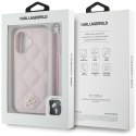 Karl Lagerfeld Nakładka HC Quilted PU Initial Logo & Chain Strap do iPhone 16 Różowa CG Mobile SAS