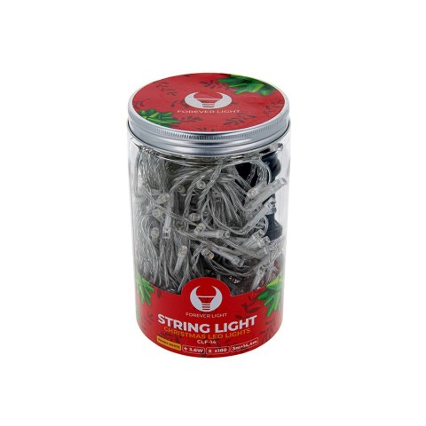 Łańcuch świetlny CLF-14 180LED 14,4m ciepły biały Forever Light TelForceOne S.A. Łańcuch świetlny CLF-14 180LED 14,4m ciepły biały Forever Light TelForceOne S.A.