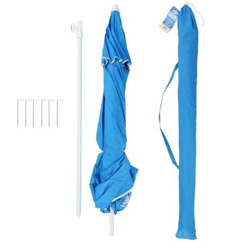 NC7822 PARASOL PLAŻOWY XL 220 CM NILS CAMP NILS CAMP NC7822 PARASOL PLAŻOWY XL 220 CM NILS CAMP NILS CAMP