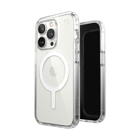 Speck Presidio Perfect-Clear + MagSafe - Etui iPhone 14 Pro z powłoką MICROBAN (Clear) Speck Speck Presidio Perfect-Clear + MagSafe - Etui iPhone 14 Pro z powłoką MICROBAN (Clear) Speck