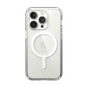 Speck Presidio Perfect-Clear + MagSafe - Etui iPhone 14 Pro z powłoką MICROBAN (Clear) Speck