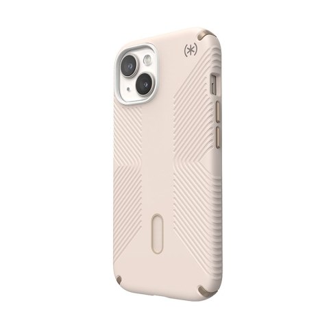 Speck Presidio2 Grip ClickLock & MagSafe - Etui iPhone 16e / iPhone 15 / iPhone 14 / iPhone 13 (Bleached Bone / Heirloom Gold / Speck Speck Presidio2 Grip ClickLock & MagSafe - Etui iPhone 16e / iPhone 15 / iPhone 14 / iPhone 13 (Bleached Bone / Heirloom Gold / Speck