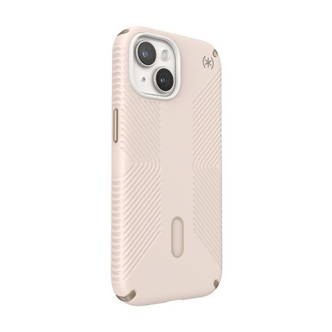 Speck Presidio2 Grip ClickLock & MagSafe - Etui iPhone 16e / iPhone 15 / iPhone 14 / iPhone 13 (Bleached Bone / Heirloom Gold / Speck Speck Presidio2 Grip ClickLock & MagSafe - Etui iPhone 16e / iPhone 15 / iPhone 14 / iPhone 13 (Bleached Bone / Heirloom Gold / Speck