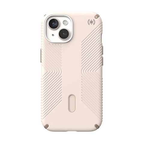 Speck Presidio2 Grip ClickLock & MagSafe - Etui iPhone 16e / iPhone 15 / iPhone 14 / iPhone 13 (Bleached Bone / Heirloom Gold / Speck Speck Presidio2 Grip ClickLock & MagSafe - Etui iPhone 16e / iPhone 15 / iPhone 14 / iPhone 13 (Bleached Bone / Heirloom Gold / Speck