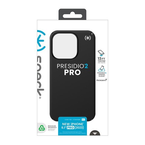 Speck Presidio2 Pro - Etui iPhone 15 Pro (Black / Slate Grey / White) Speck Speck Presidio2 Pro - Etui iPhone 15 Pro (Black / Slate Grey / White) Speck