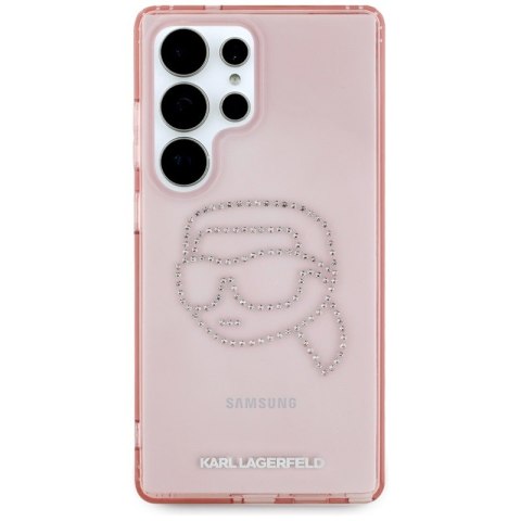 Karl Lagerfeld Rhinestones Karl Head Logo - Etui Samsung Galaxy S25 Ultra (różowy) Karl Lagerfeld Karl Lagerfeld Rhinestones Karl Head Logo - Etui Samsung Galaxy S25 Ultra (różowy) Karl Lagerfeld