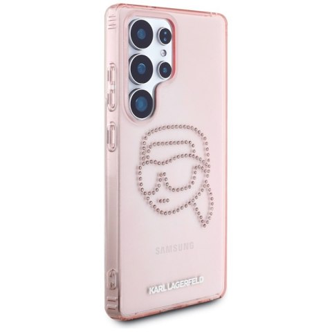 Karl Lagerfeld Rhinestones Karl Head Logo - Etui Samsung Galaxy S25 Ultra (różowy) Karl Lagerfeld Karl Lagerfeld Rhinestones Karl Head Logo - Etui Samsung Galaxy S25 Ultra (różowy) Karl Lagerfeld