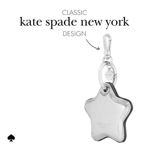 Kate Spade New York Charm Keychain - Etui ochronne brelok do Apple AirTag (Star) Kate Spade New York Kate Spade New York Charm Keychain - Etui ochronne brelok do Apple AirTag (Star) Kate Spade New York
