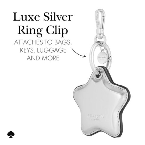 Kate Spade New York Charm Keychain - Etui ochronne brelok do Apple AirTag (Star) Kate Spade New York Kate Spade New York Charm Keychain - Etui ochronne brelok do Apple AirTag (Star) Kate Spade New York
